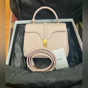 Celine pink mini 16